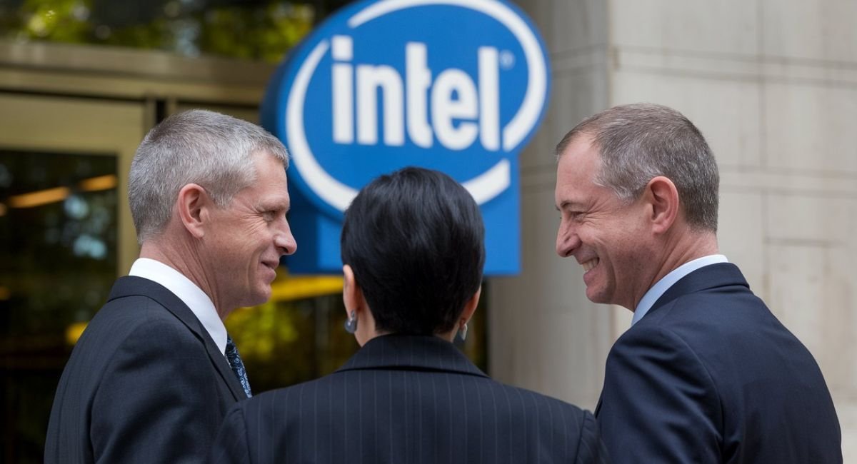 Unveiling Leadership: Richard Tyler and Brian Krzanich at Intel